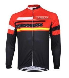 Men's Long Sleeve Cycling Jersey Customization - Fedeli Ebikes