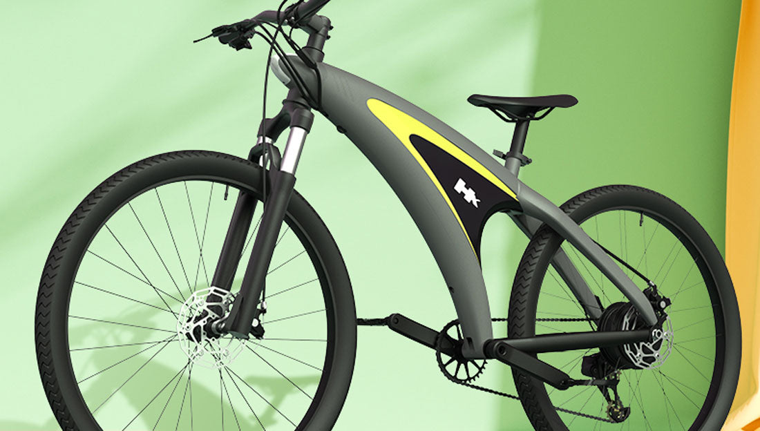 100km range 9 speed mountain electric hybrid bike model Q5 - Fedeli Ebikes