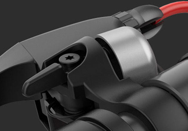 Folding e-scooter for adult model X8-350w with removable lithium battery - Fedeli Ebikes