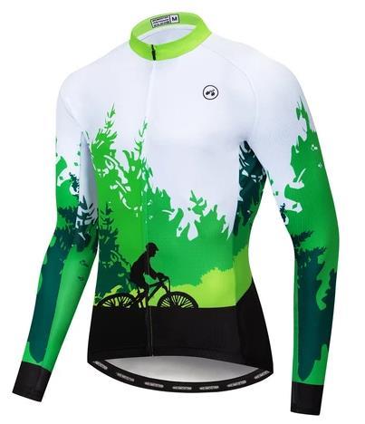 Men's Long Sleeve Cycling Jersey Customization - Fedeli Ebikes