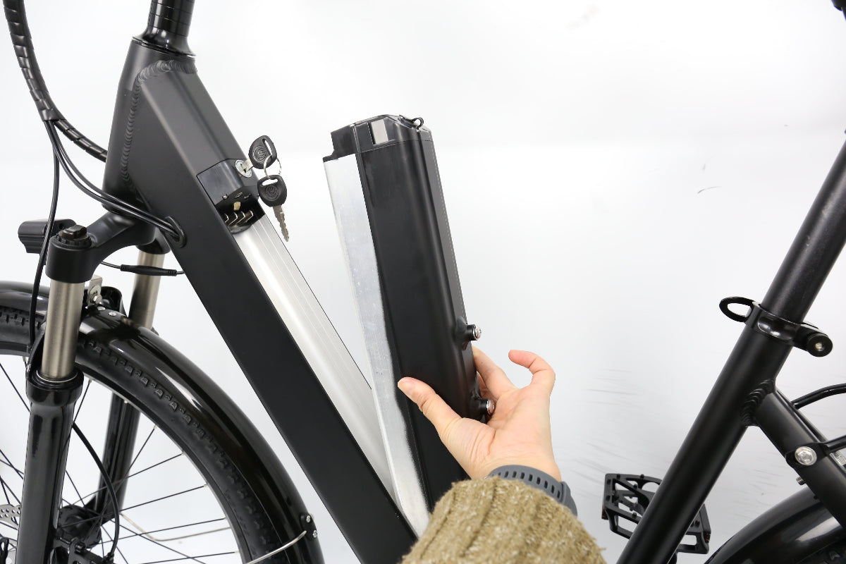 Traditional City Slicker Step through e-bike-model: A5AH26 - Fedeli Ebikes