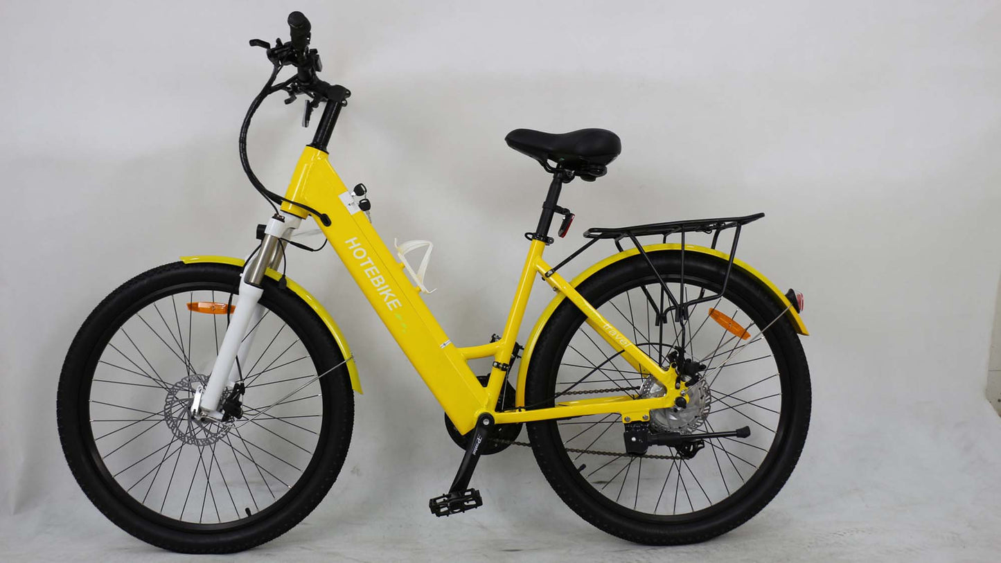 Traditional City Slicker Step through e-bike-model: A5AH26 - Fedeli Ebikes