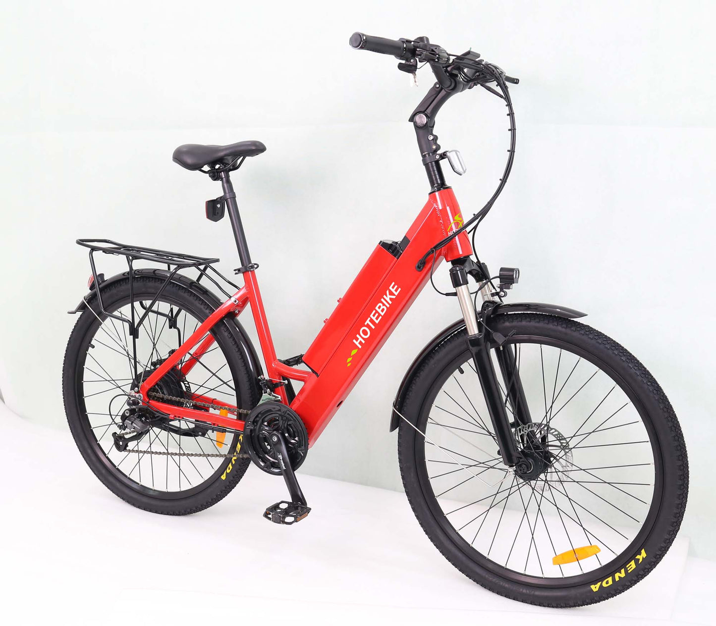 Traditional City Slicker Step through e-bike-model: A5AH26 - Fedeli Ebikes