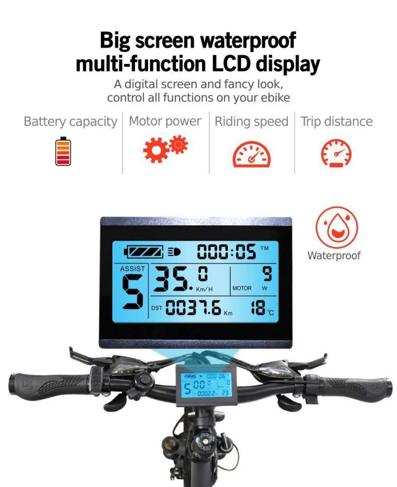 Experience unmatched power and performance Model A6AH26 mid-drive motor - Fedeli Ebikes