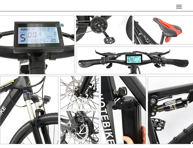 Unleash the Ultimate Ride: Meet the S6MD Mid-Drive Full Suspension Beast Hotebikes