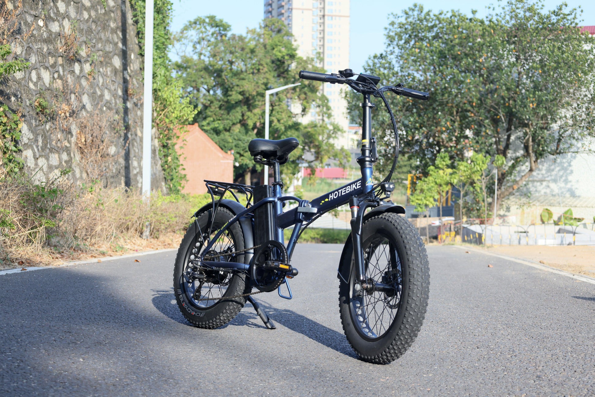Folding fat tyre e-bike-model: A7AM20 - Fedeli Ebikes