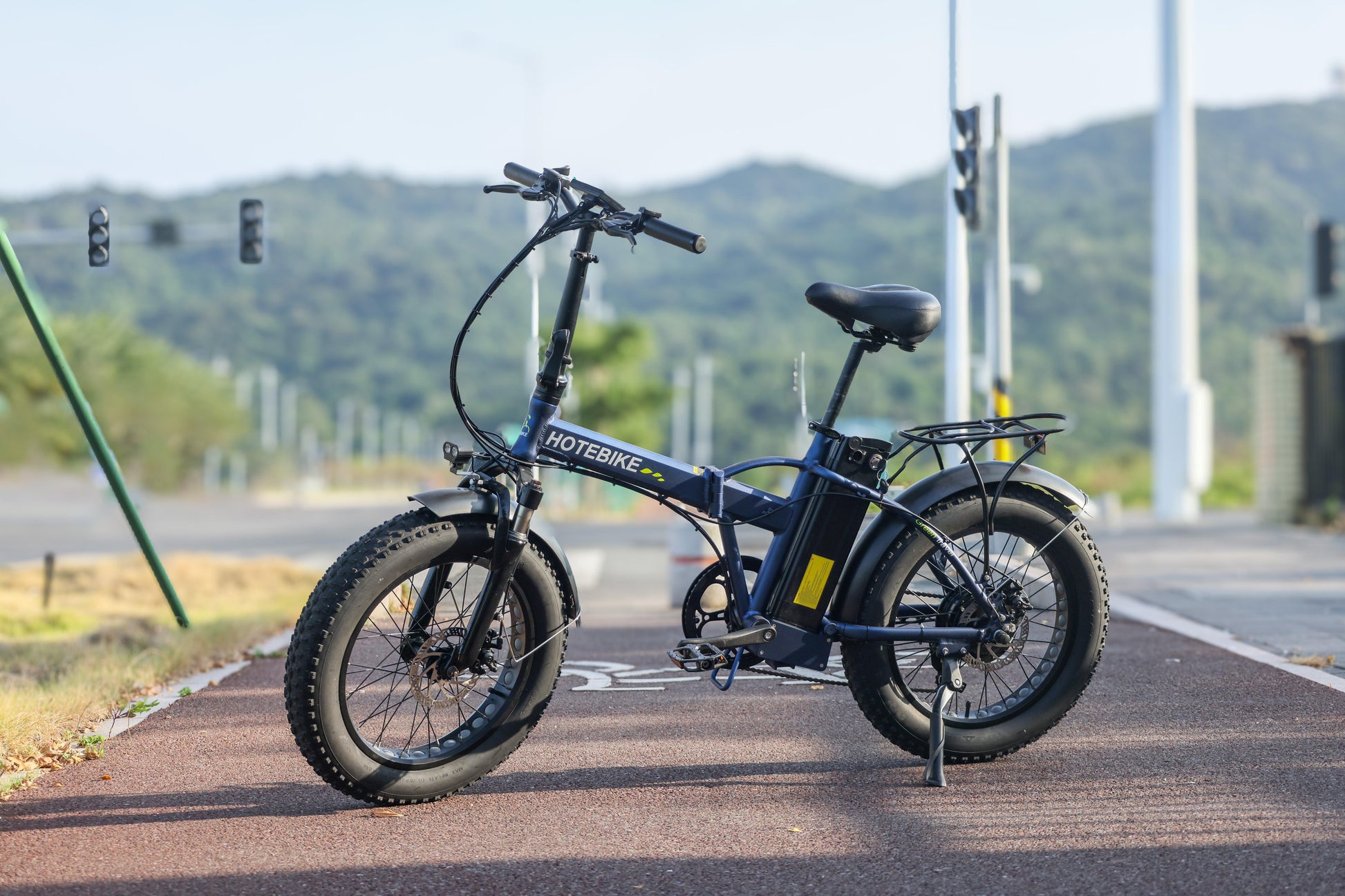 Folding fat tyre e-bike-model: A7AM20 - Fedeli Ebikes