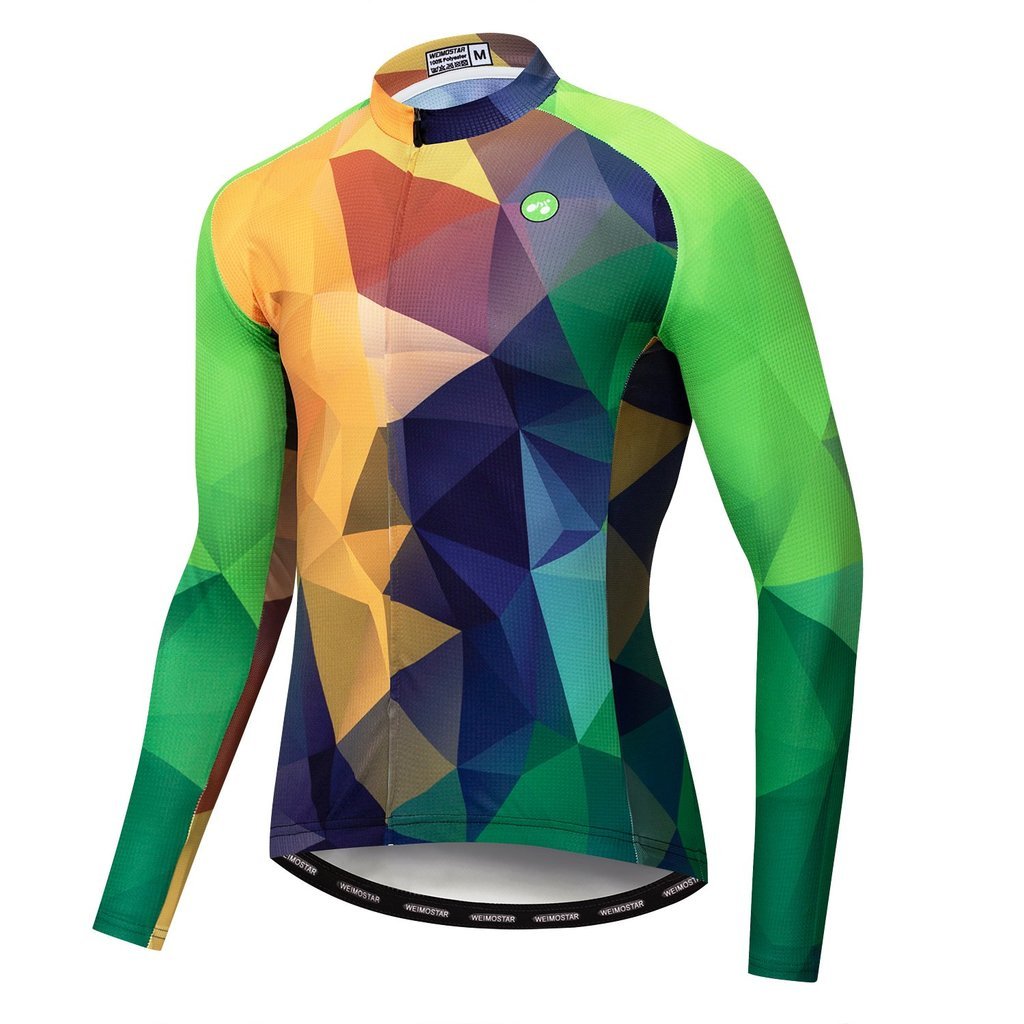 Men's Long Sleeve Cycling Jersey Customization - Fedeli Ebikes