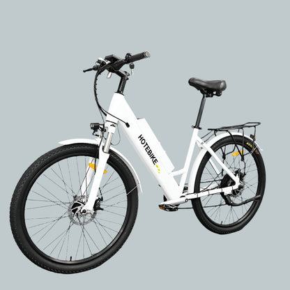 Traditional City Slicker Step through e-bike-model: A5AH26 - Fedeli Ebikes