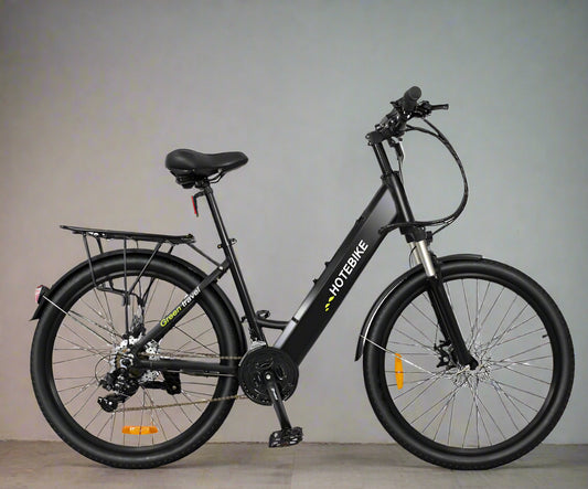 Traditional City Slicker Step through e-bike-model: A5AH26 - Fedeli Ebikes