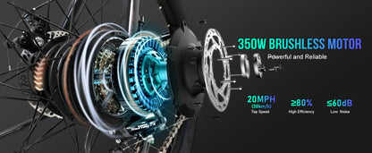 Mountain E-bike Rear Motor-Powerful -Versatile Model A6AH26 - Fedeli Ebikes