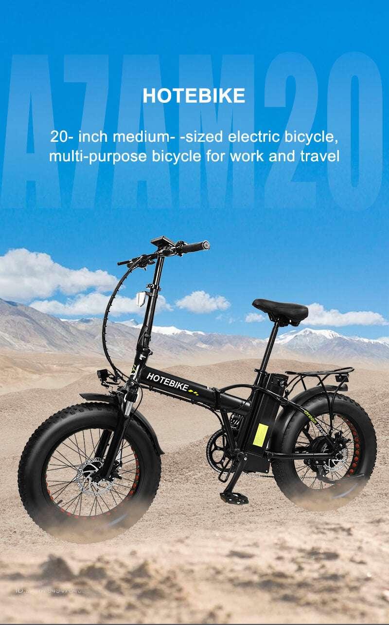 Folding fat tyre e-bike-model: A7AM20 - Fedeli Ebikes