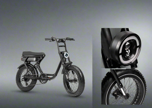 Experience the thrill of effortless riding with the ATVO7 Bafang 48V 500W - Fedeli Ebikes