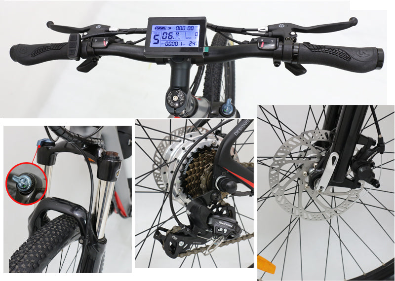 The powerful electric road bicycle 23kg model A6R - Fedeli Ebikes