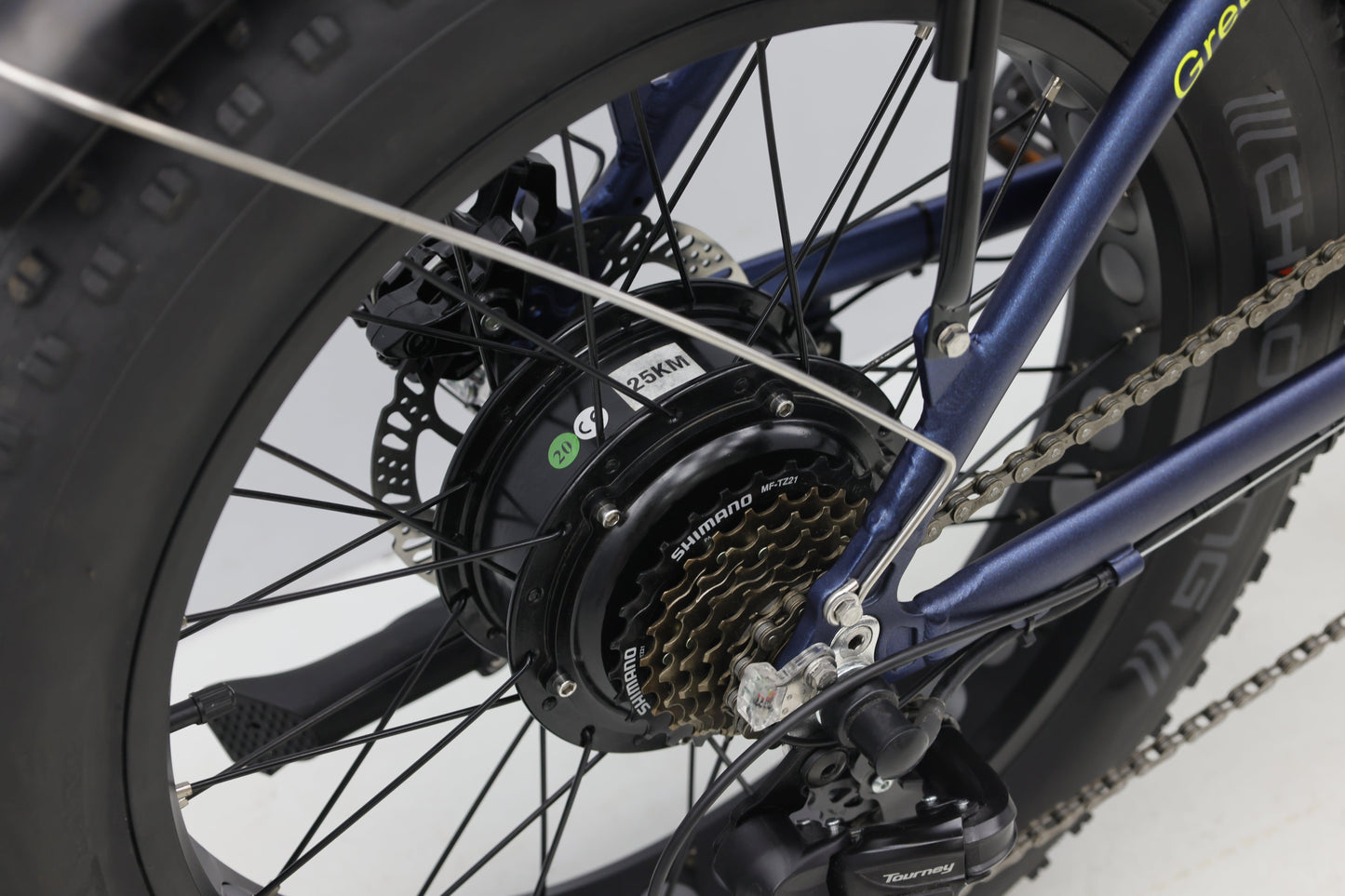 Folding fat tyre e-bike-model: A7AM20 - Fedeli Ebikes