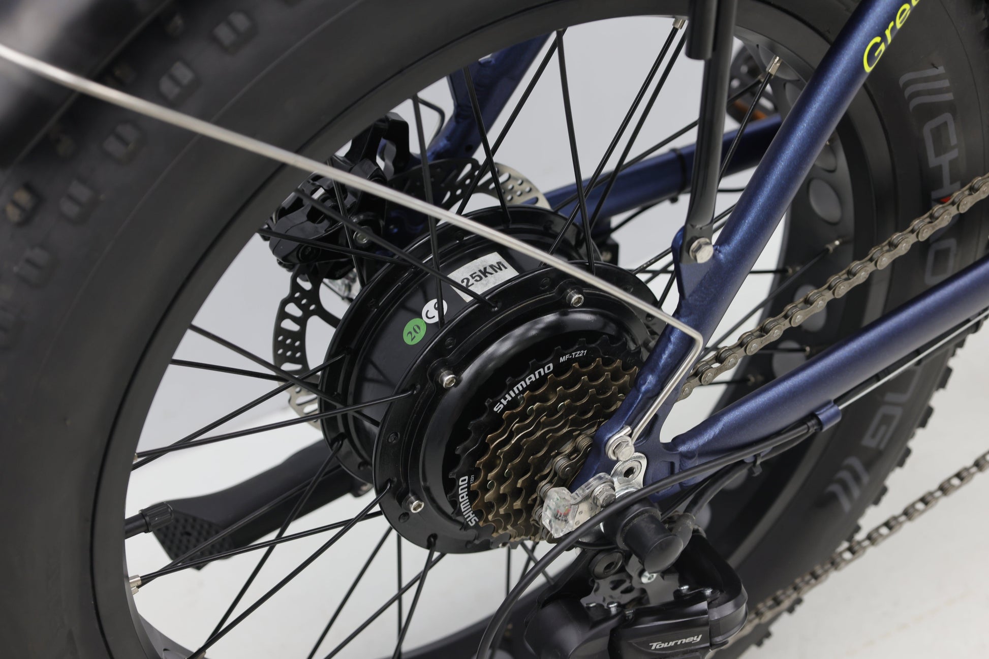 Folding fat tyre e-bike-model: A7AM20 - Fedeli Ebikes