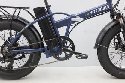Folding fat tyre e-bike-model: A7AM20 - Fedeli Ebikes