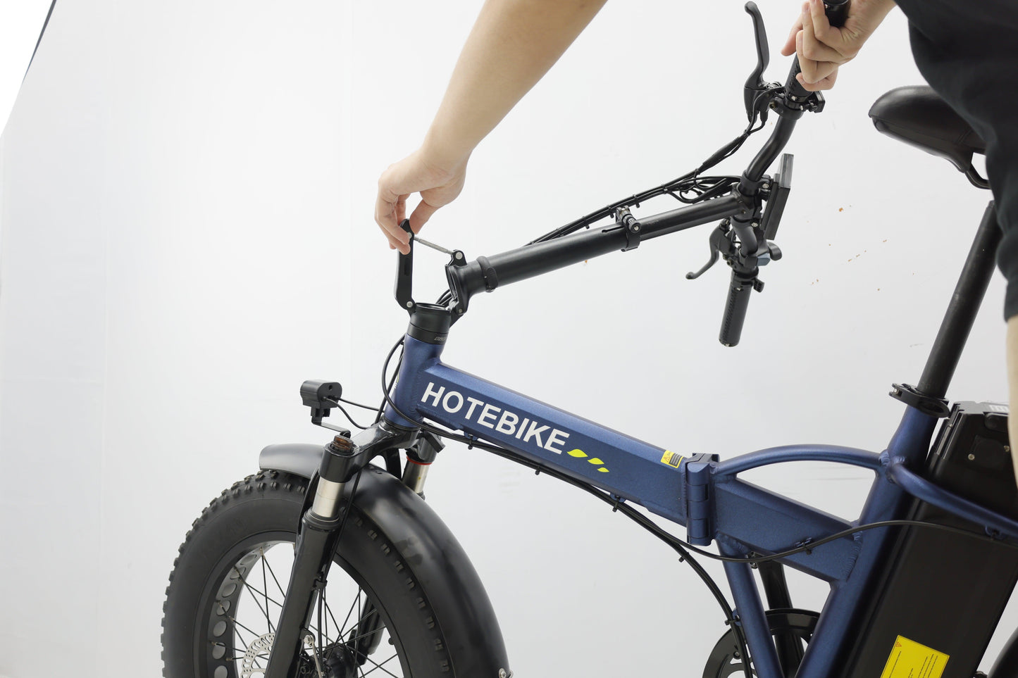 Folding fat tyre e-bike-model: A7AM20 - Fedeli Ebikes