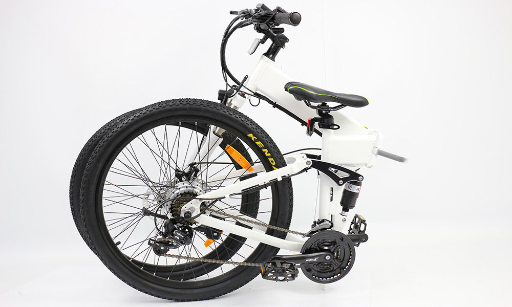 Unleash Freedom on the Go with the Model G4 26-inch Folding Electric Bike – Compact, Powerful, and Stylish