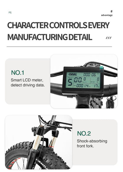 Folding 26 inch e-bike-model: G4 - Fedeli Ebikes