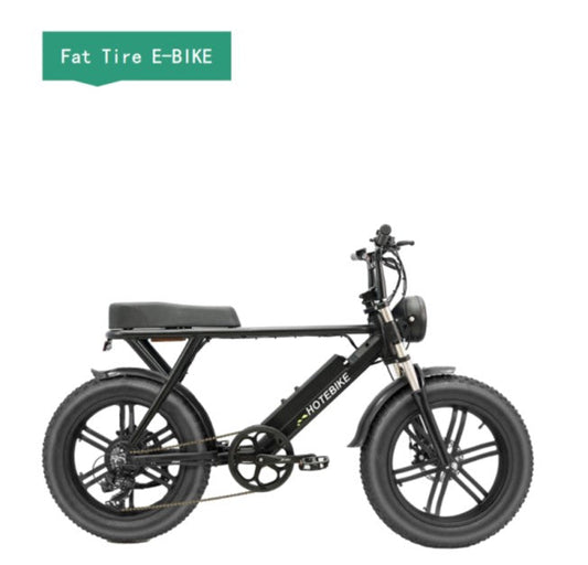 HOTEBIKE S731M – 20" Folding Fat Tire Electric Bike