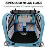 TAG-ALONG Pet & Cargo Jogger Bike Trailer, Pull Behind Bicycle Trailer Carrier Stroller, Blue - Fedeli Ebikes