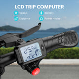 VALK Electric Scooter with Seat, Disc brakes, 12" Tyres, Motorised eScooter for Adults Teens Commuter