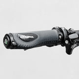 Deluxe Hand Grips Shock Absorbing Rockbros MTB Mountain Bike Tourer Double Lock BLACK Handlebar Grips Anti-skid 2.22cm - Fedeli Ebikes