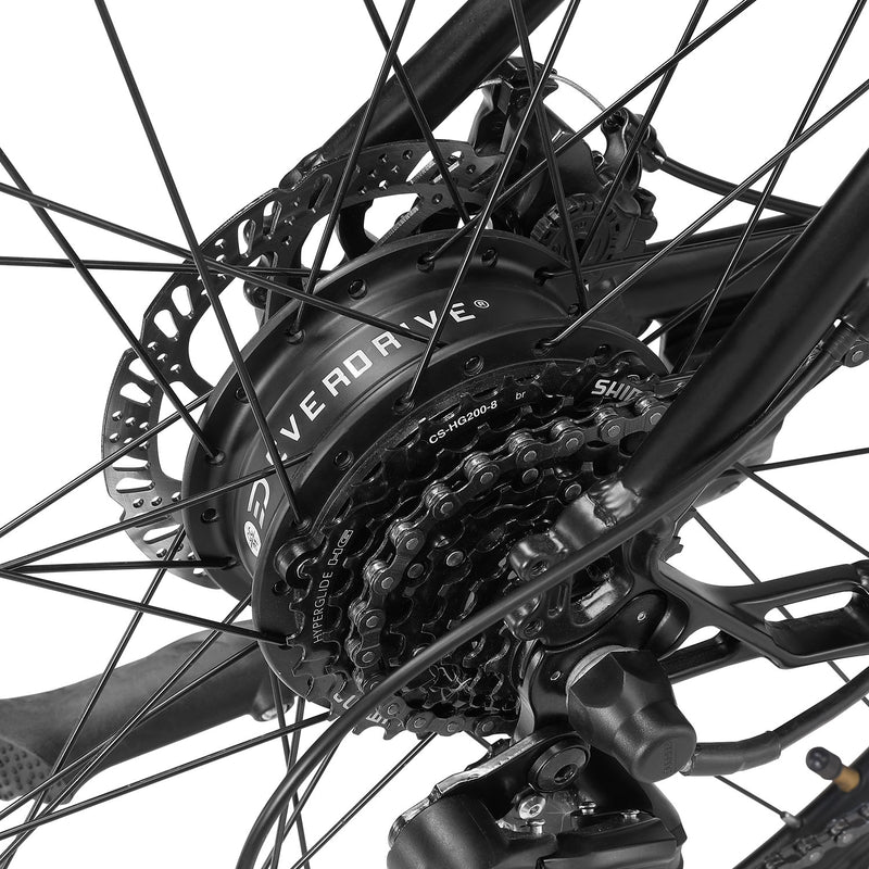 Progear Bikes E-Vantage MTB E-Bike 27.5*18" in Black Shadow - Fedeli Ebikes