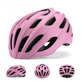Pink Summer Cycling Helmet for Men and Women - Lightweight, Breathable Road Bike Helmet with Ventilation and Safety Features - Fedeli Ebikes
