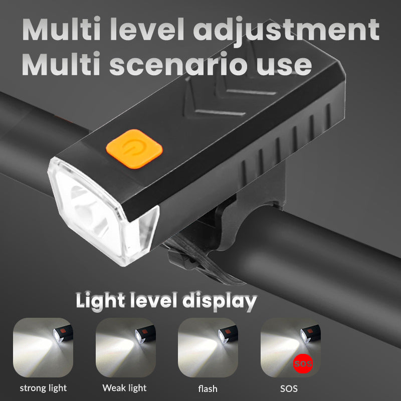 4-pcs Mini Portable Cycling Light   - Portable Cycling Safety Light, 4 Modes