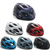 White And Black Gradient Lightweight Adult Bicycle Helmet - Adjustable Fit Road & Mountain Bike Safety Headgear (57-62cm) - Fedeli Ebikes