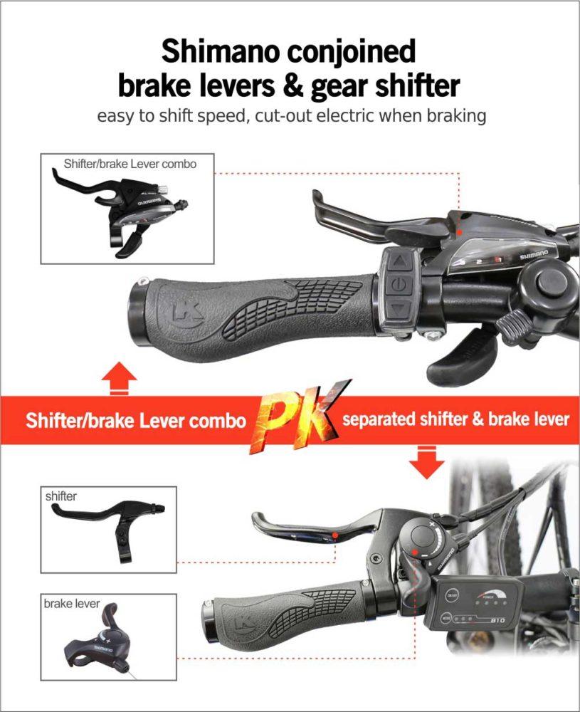 Mountain E-bike Rear Motor-Powerful -Versatile Model A6AH26 - Fedeli Ebikes