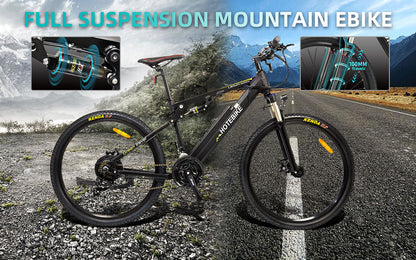 Full suspension mountain e-bike-model: A6AH27.5-S - Fedeli Ebikes