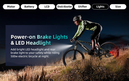 Full suspension mountain e-bike-model: A6AH27.5-S - Fedeli Ebikes