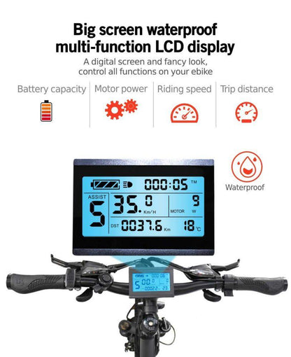 Experience unmatched power and performance Model A6AH26 mid-drive motor - Fedeli Ebikes