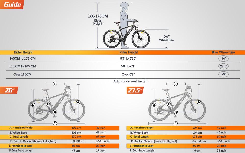 Mountain E-bike Rear Motor-Powerful -Versatile Model A6AH26 - Fedeli Ebikes